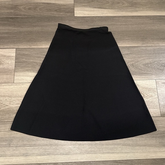 NWT Aleeza Paris Chic Black A-Line Women's Skirt Size XS - Picture 2 of 5